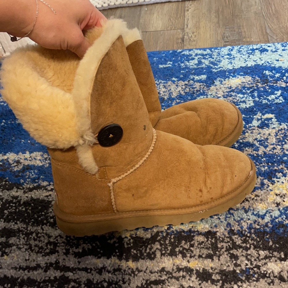 Short Ugg Boot With Button - image 2